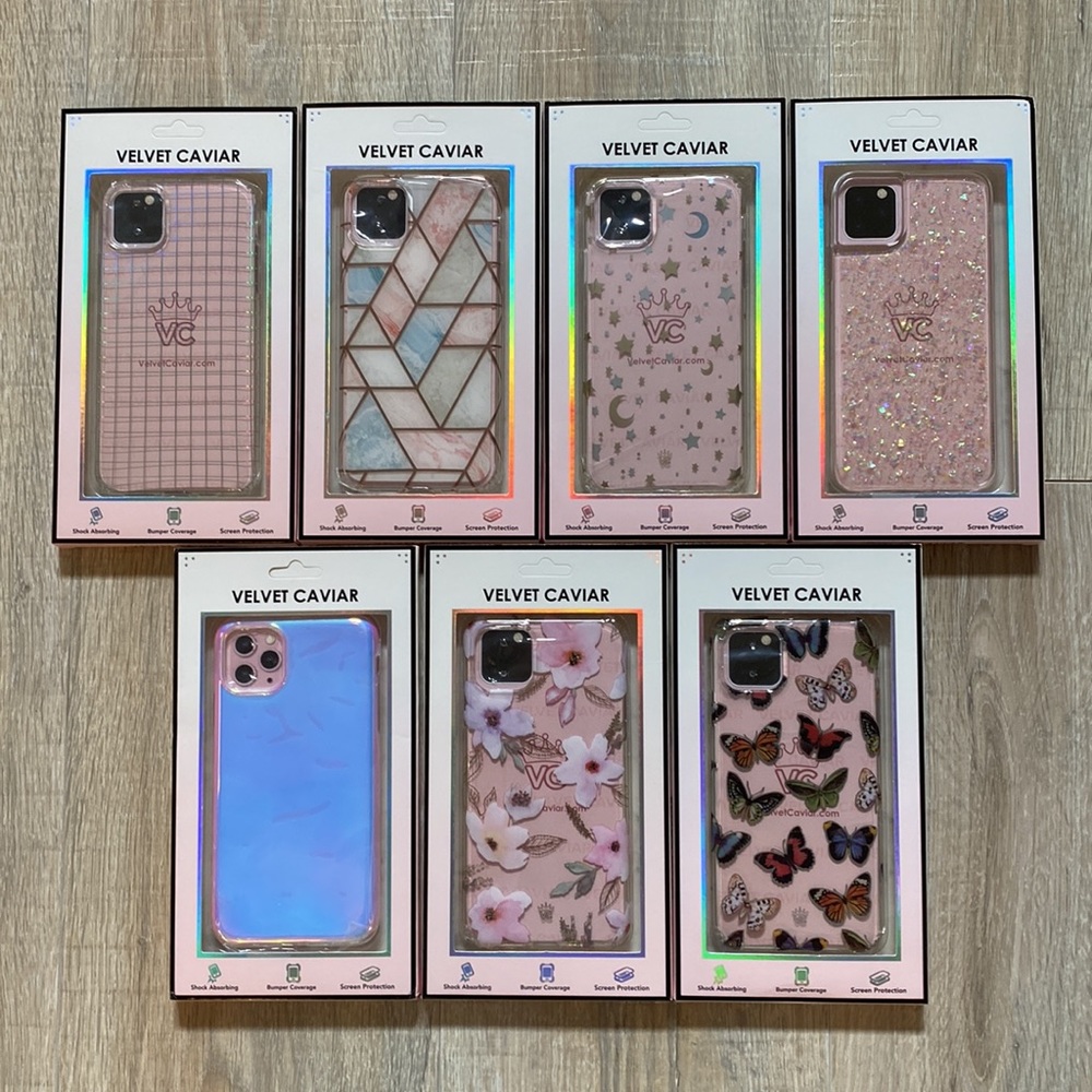 Velvet Caviar Cell Phone Case Bundle